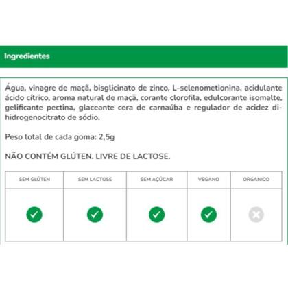 Imagem de Bioviton Gummy Vinagre De Maçã Unilife 30 Gomas