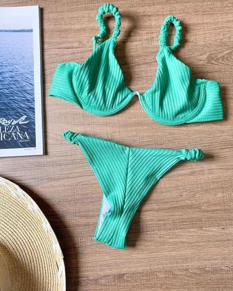 Imagem de Biquíni Aro S Bojo Calcinha FruFru Lateral e Fio Duplo