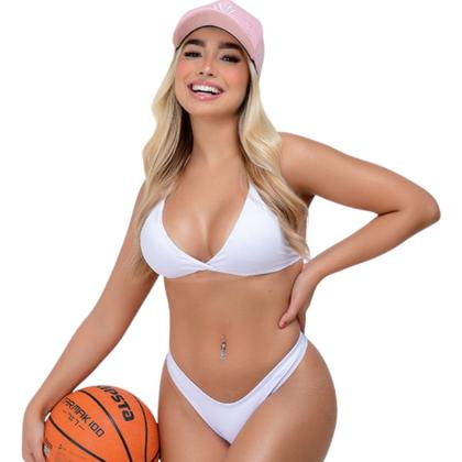 Imagem de Biquini Asa Delta Moda Praia Bojo Conjunto Calcinha E Sutiã