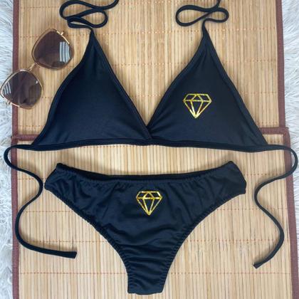 Imagem de Biquíni Asa Delta Suplex Estampa Refletiva