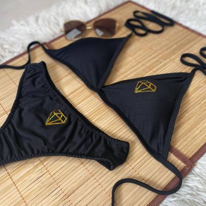 Imagem de Biquíni Asa Delta Suplex Estampa Refletiva