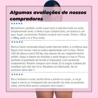 Imagem de Biquíni Bojo Removível Top Neon Biquini Florescente Bloguerinha Fio Duplo Verão