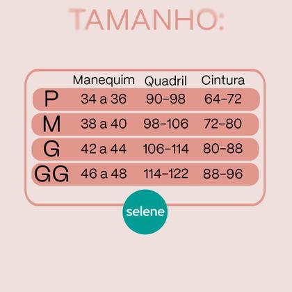 Imagem de Biquíni Calcinha Avulsa Fio Duplo Selene Com Proteção UV50+