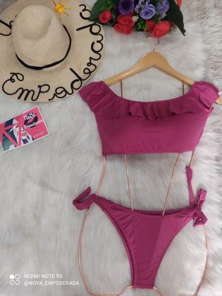 Imagem de Biquini Ciganinha com bojo e calcinha cortininha