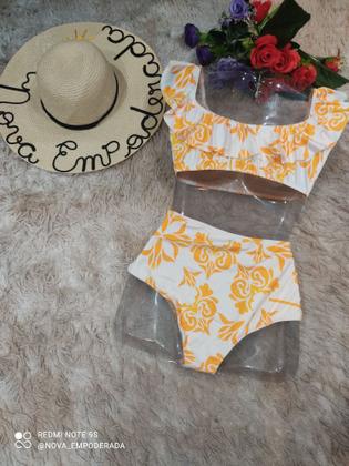 Imagem de Biquíni Ciganinha com calcinha cintura alta