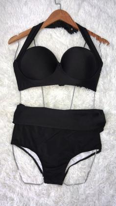 Imagem de Biquini com saída (saia) canga embutida Plus Size Premium