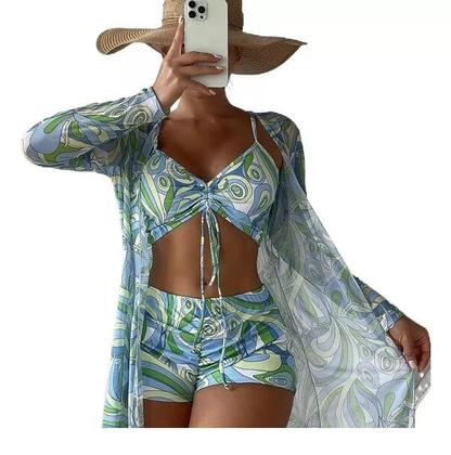 Imagem de Biquini com Short e Saída Praia 408-BI