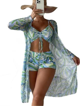 Imagem de Biquini com Short e Saída Praia 408-BI