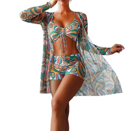 Imagem de Biquini com Short e Saída Praia 408-BI