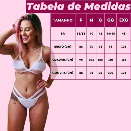 Imagem de Biquíni Cortina Com Tule Calcinha Tiras Lançamento Fio Duplo Feminino Cortininha Moda Praia Neon Verão De Conjunto Dental