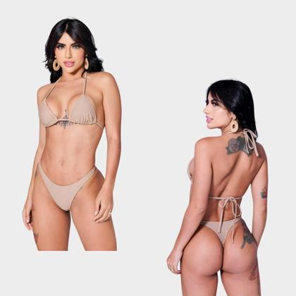 Imagem de Biquíni Cortininha Asa Delta Marquinha Verão P ao GG