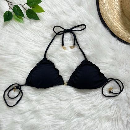 Imagem de Biquíni Cortininha Com Detalhe Moda Praia Piscina Verão