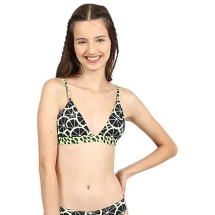 Imagem de Biquíni Cortininha Teen Adriana Estampado Laranjada Siri