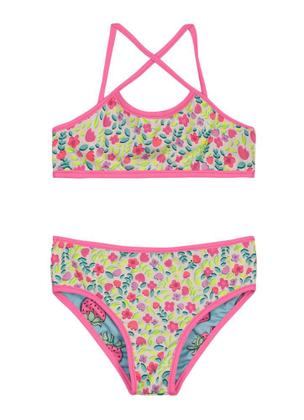 Imagem de Biquíni dupla face em malha UV Infantil menina Brandili