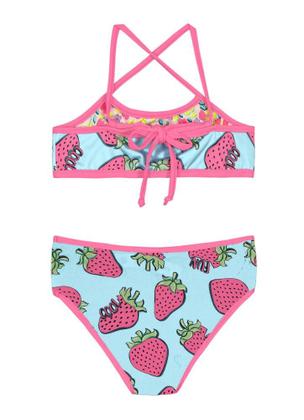 Imagem de Biquíni dupla face em malha UV Infantil menina Brandili