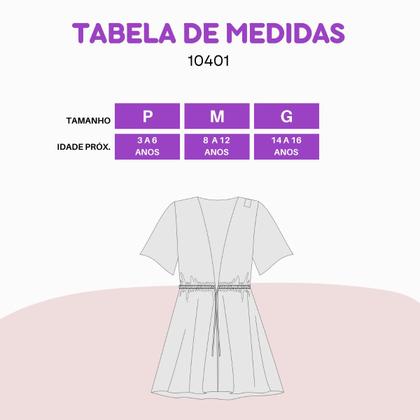 Imagem de Biquíni Dupla Face + Vestido Saída De Praia Menina Infantil