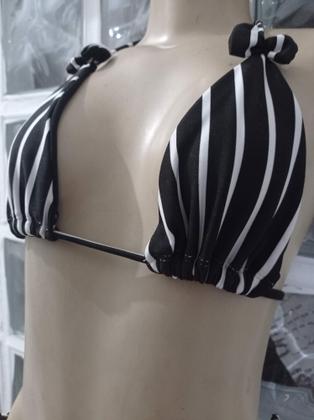 Imagem de Biquini em Lycra suplex listrado . .