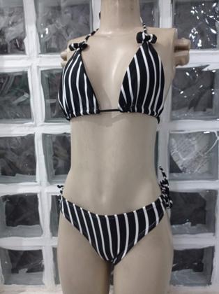 Imagem de Biquini em Lycra suplex listrado . .