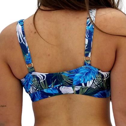 Imagem de Biquini Estampado  Bojo Calcinha Com Cós Empina Bumbum