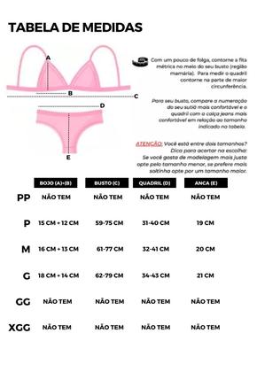 Imagem de Biquíni Feminino Aro V Invertido sem Bojo com Calcinha Fio Duplo e Tira Lateral