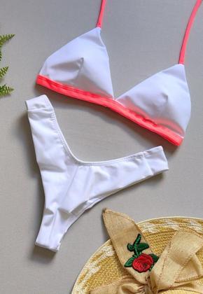 Imagem de Biquíni Feminino Aviador Com Bojo Calcinha Asa Delta e Fio Duplo