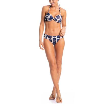 Imagem de Biquini Feminino Daniela Beach Maritma Azul Médio - 2648E