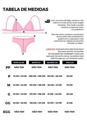 Imagem de Biquíni Feminino Sutiã Aro Sem Bojo Calcinha Fio Duplo Asa Delta Texturizado