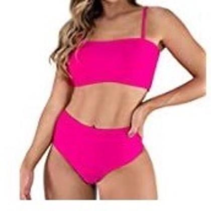 Imagem de Biquíni Hot Pants Top Faixa Calcinha Grande Moda Feminina