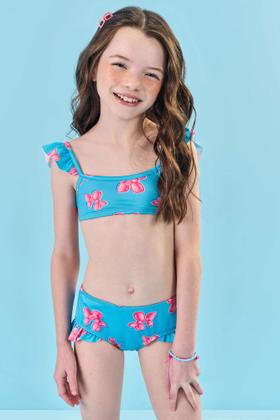 Imagem de Biquíni Infantil Cinti Verão Azul Bexiga