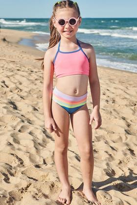 Imagem de Biquini Infantil Infanti Onça Camiseta Malha Dry UV Papilloo