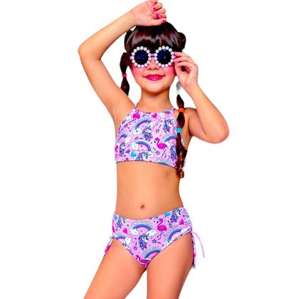 Imagem de Biquíni Infantil Juvenil Com Proteção Solar Uv 50