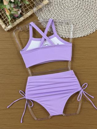 Imagem de Biquíni Infantil Kukiê Verão Lilás