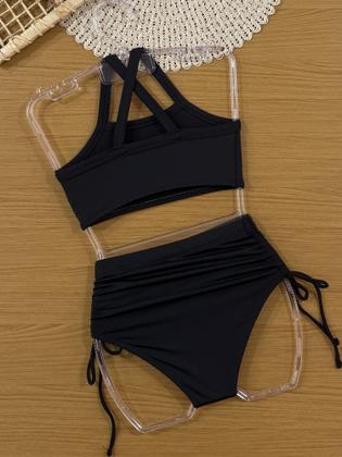 Imagem de Biquíni Infantil Kukiê Verão Preto