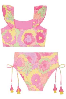 Imagem de Biquíni Infantil Kukiê Verão Rosa Floral