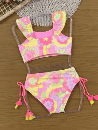 Imagem de Biquíni Infantil Kukiê Verão Rosa Floral
