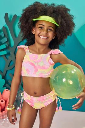 Imagem de Biquíni Infantil Kukiê Verão Rosa Floral