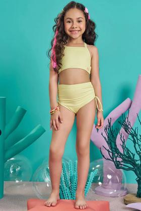 Imagem de Biquíni Infantil Kukiê Verão Verde Neon