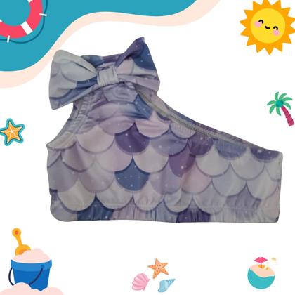 Imagem de Biquini Infantil Menina Juvenil Proteção UV Verão Moda Praia