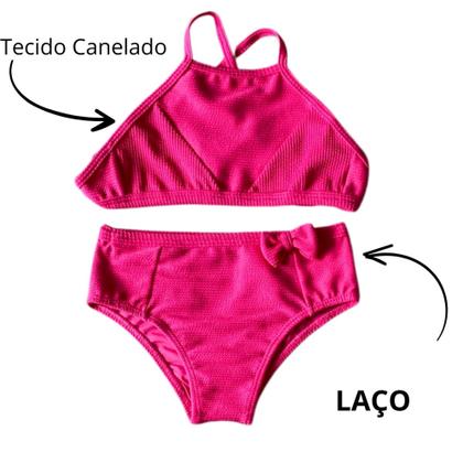 Imagem de Biquini Infantil Proteção Uv Delicado Confortável Verão