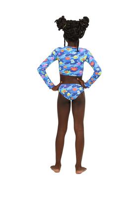 Imagem de Biquíni Infantil Siri Kids com Cropped Manga Longa Lara Siri Play 39242
