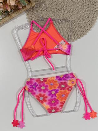 Imagem de Biquíni Infantil Siri Kids Tamy Happy Flower 40032