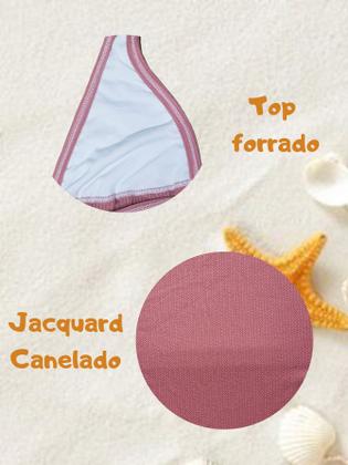 Imagem de Biquíni Juvenil Jacquard forrado