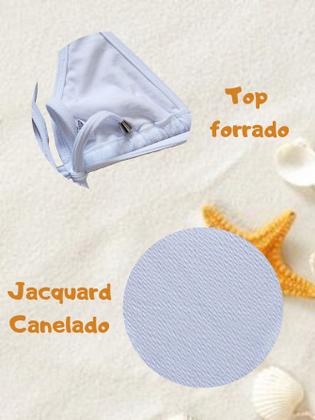 Imagem de Biquíni Juvenil Jacquard forrado