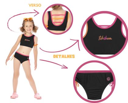 Imagem de Biquini juvenil roupa p/ natação piscina praia -kamylus