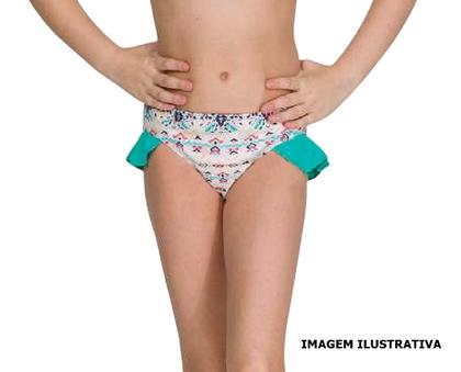 Imagem de Biquini Juvenil sem bojo com babadinhos nº 16 ORLA DA PRAIA
