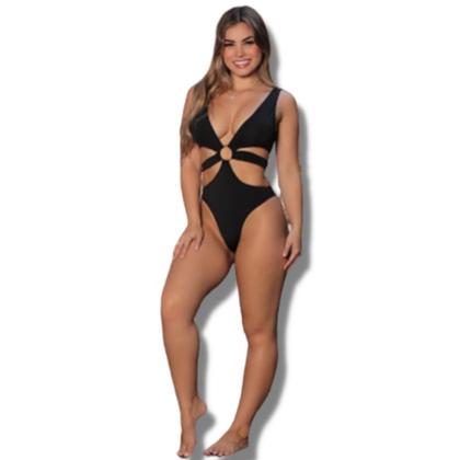 Imagem de Biquini Maio Feminino Praia Bojo Branco Body Maio Bojo Verão