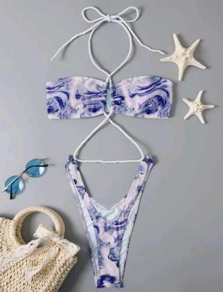 Imagem de Biquíni Maiô Sexy Moda Praia Blogueira