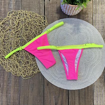 Imagem de Biquíni Marquinha de Fita Pink Neon