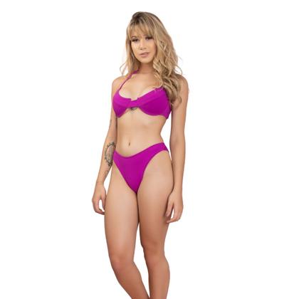 Imagem de Biquíni Meia Taça Aereo WLS Modas Textura Asa Delta Fio Duplo