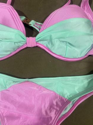 Imagem de Biquini Meia Taça Liso Colorido  Blogueira Papilloo